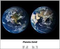 Obraz Planeta Země (polokoule)