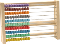 Počítadlo do 100 barevné / řádové