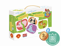 Poznávání pro nejmenší - destičky - Poloviny