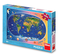 Puzzle Dětská mapa