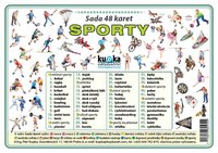 Sada 48 karet - sporty A7 (10x7 cm)