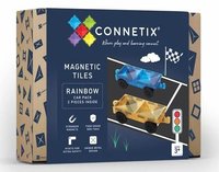 Sada autíček (2 ks) pro magnetické stavebnice Connetix