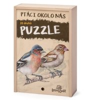 Sada puzzle - Ptáci okolo nás