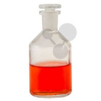 Skleněná láhev s NZ zábrusem a skleněnou zátkou, AR sklo, 250 ml