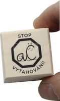 Razítko do písanky STOP VYTAHOVÁNÍ