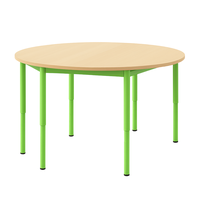 Stůl kruh průměr 100 cm, stavitelný