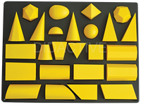 Velká geometrická tělesa, 25 ks