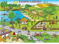 Obraz "TEMPO LIBERO" (ITA)