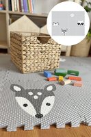 Minideckfloor podlaha - tuleň, koloušek, mýval a tlapka