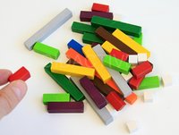 Vláčky - Počítací tyčky