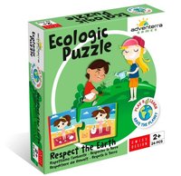 Vzdělávací ekologické puzzle Respektuj zemi