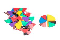 Kruhové výseče pro výuku zlomků