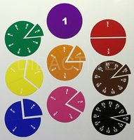 Zlomky na magnetickou tabuli