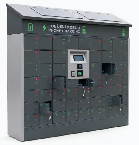 LockerMate piktogram - Bezpečné dobíjení