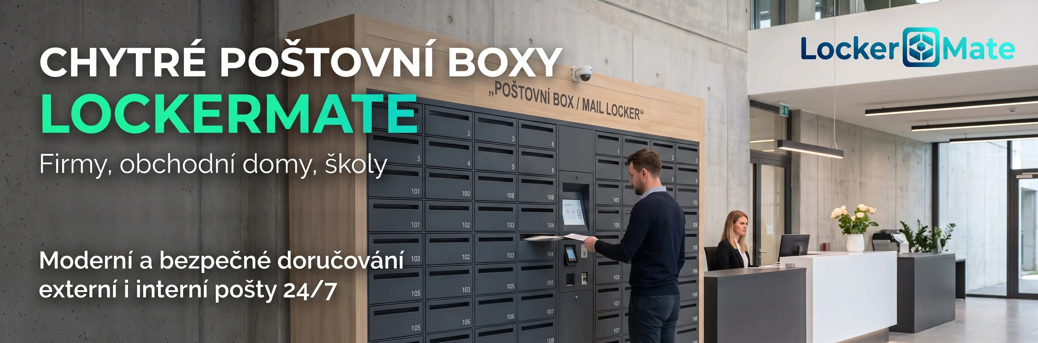 Poštovní boxy LockerMate