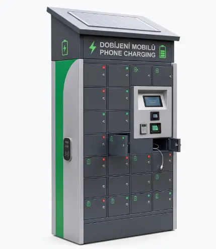 Dobíjecí box LockerMate - venkovní solar
