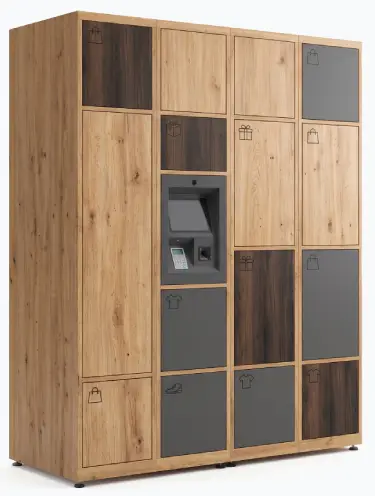Kompaktní výdejní box do centra