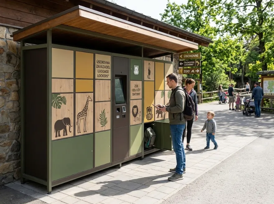 Úschovní boxy pro ZOO