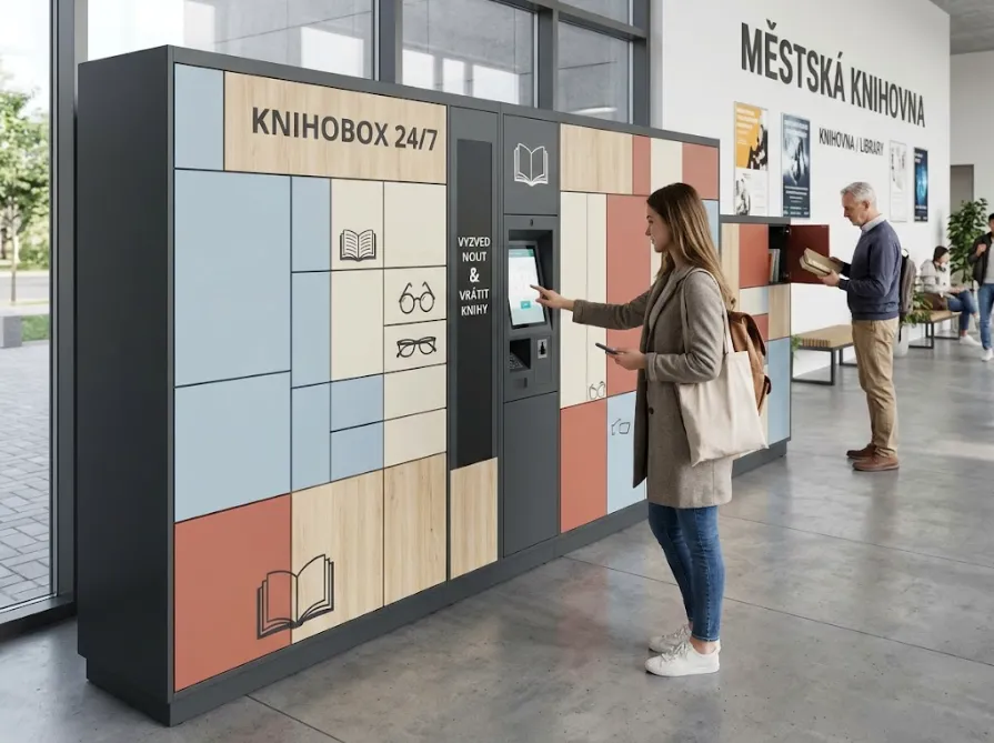 Půjčovní boxy na knihy